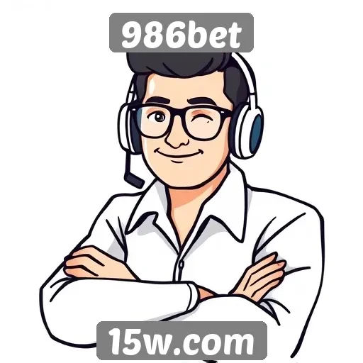 Desempenho do suporte ao cliente no 986bet