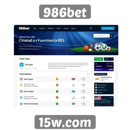 Análise das funcionalidades do site 986bet